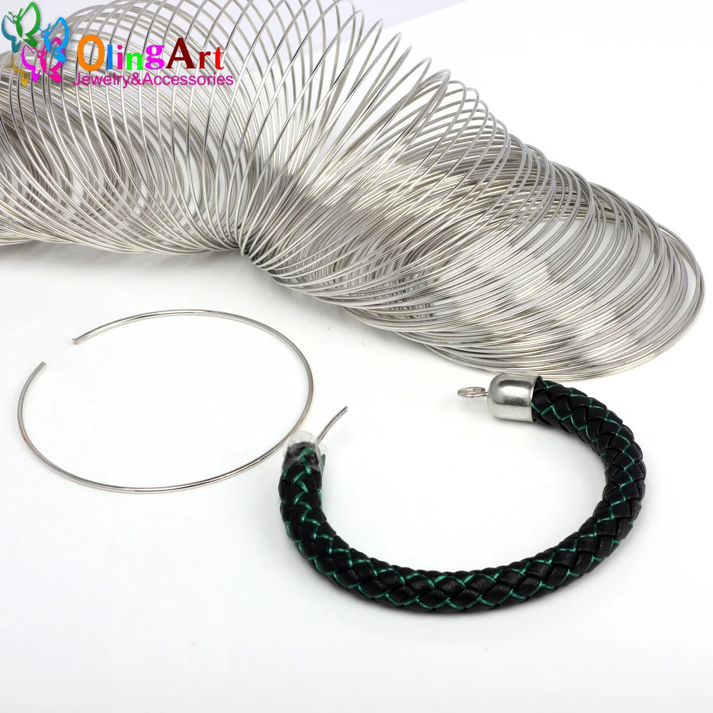 2/3/4 MM PVC Farbe Silikon Hohl Runde Rohr Weiche Gummi Schläuche Schmuck Schnur Abdeckung Memory Draht DIY Halskette/Armband Machen – Detail 13