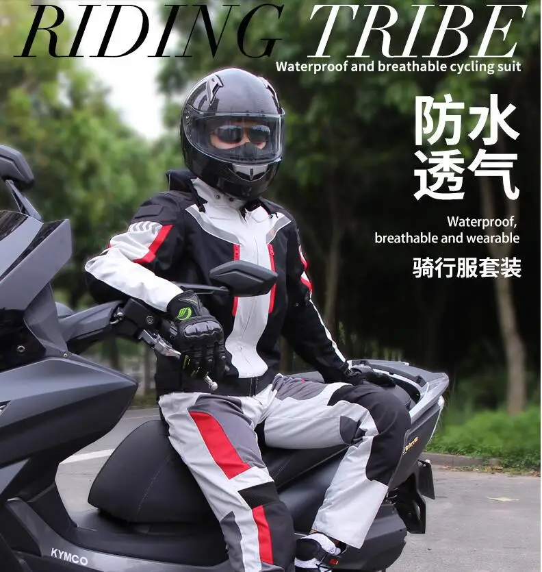 

Off-road Motorcycle Rider Clothing Motorcycle Riding Clothing Suit Four Seasons Waterproof and Anti-fall Racing Clothes