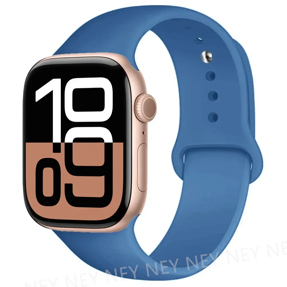 Premium Silicone Sport Watch Band - Versatile Waterproof Strap