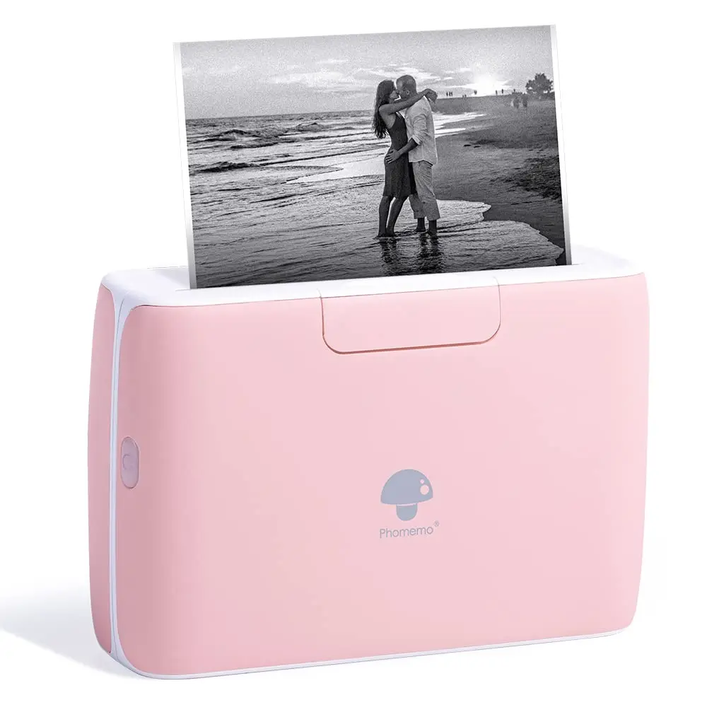 

Phomemo M04S Portable Thermal Printer Sticky Printer Bluetooth Label Printer 304 dpi Support 53/80/110mm Printing Width
