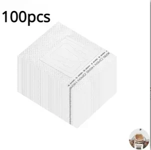 أكياس فلتر قهوة معلقة 100 قطعة