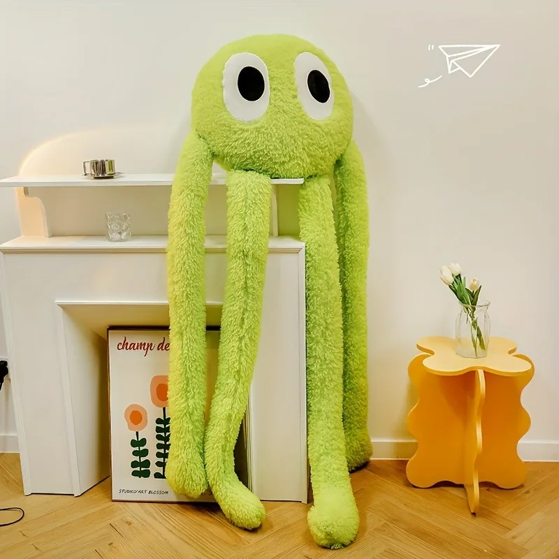 35.4Inch Adorable Long-Legged Octopus Plush Doll Pillow, Soft Stuffed Comfort Toy, Lovely Throw pillow Gift For Birthday&Holiday