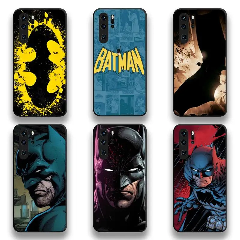 Чехол для телефона с супергероями DC Бэтменом Huawei P20 P30 P40 lite E Pro Mate 40 30 20 P Smart 2020 |