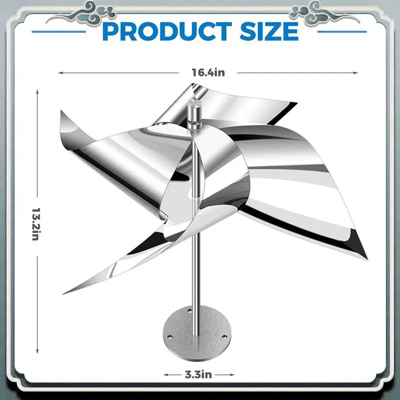 Reflective Wind Powered Scare Devices Bird Reflectors Protect Your Gardens Pigeons Away From House