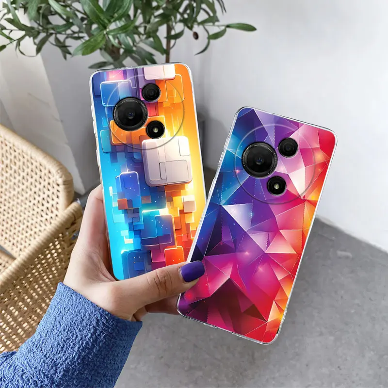 Flower Marble Clear Soft Silicone Phone Case - Enhanced Protection and Style