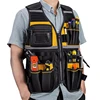 Tool Vest for Carpenter Safety Vest Reflective with Pockets Electrician Work Vest Fishing Vest for Men Photography Vest Man 1