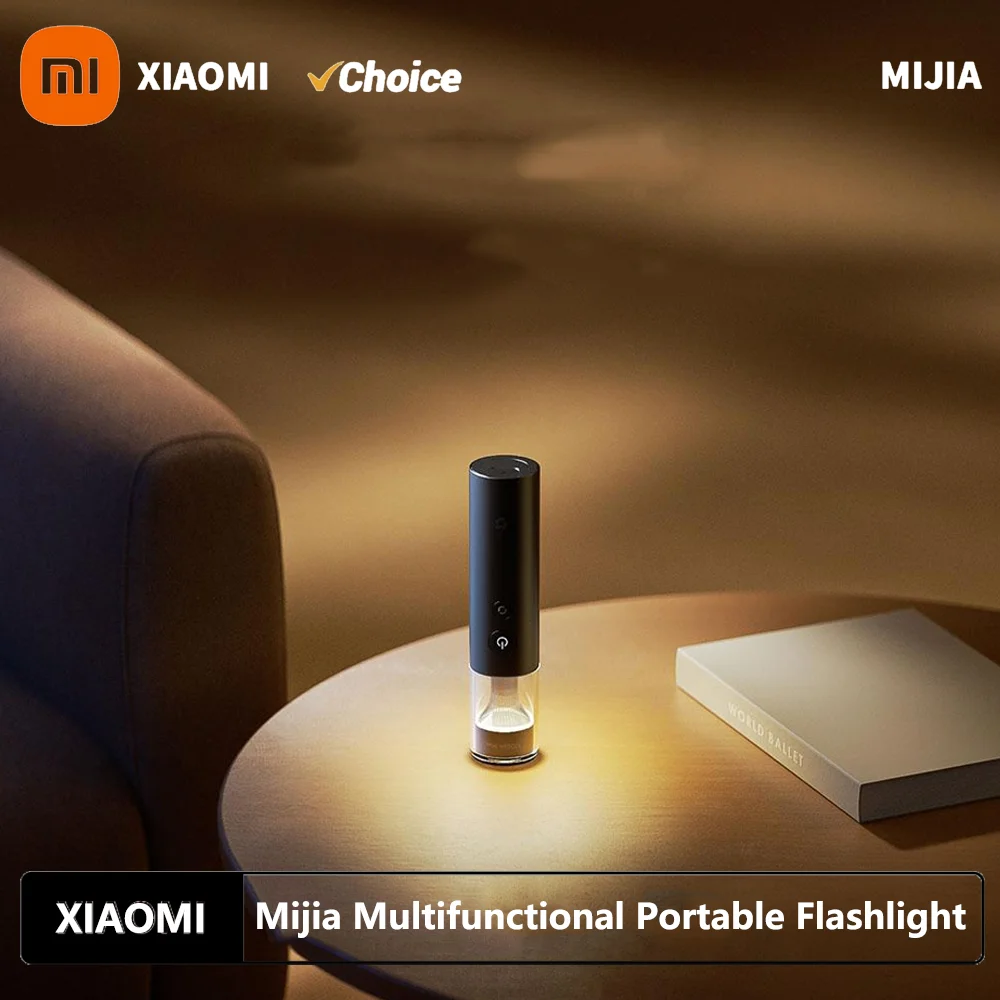 Xiaomi Mijia LED Flashlight – Zoomable, Emergency Tool 1