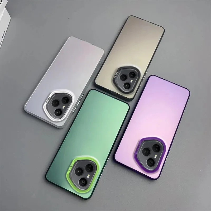 Matte Laser Colorful Shockproof Bumper Phone Case