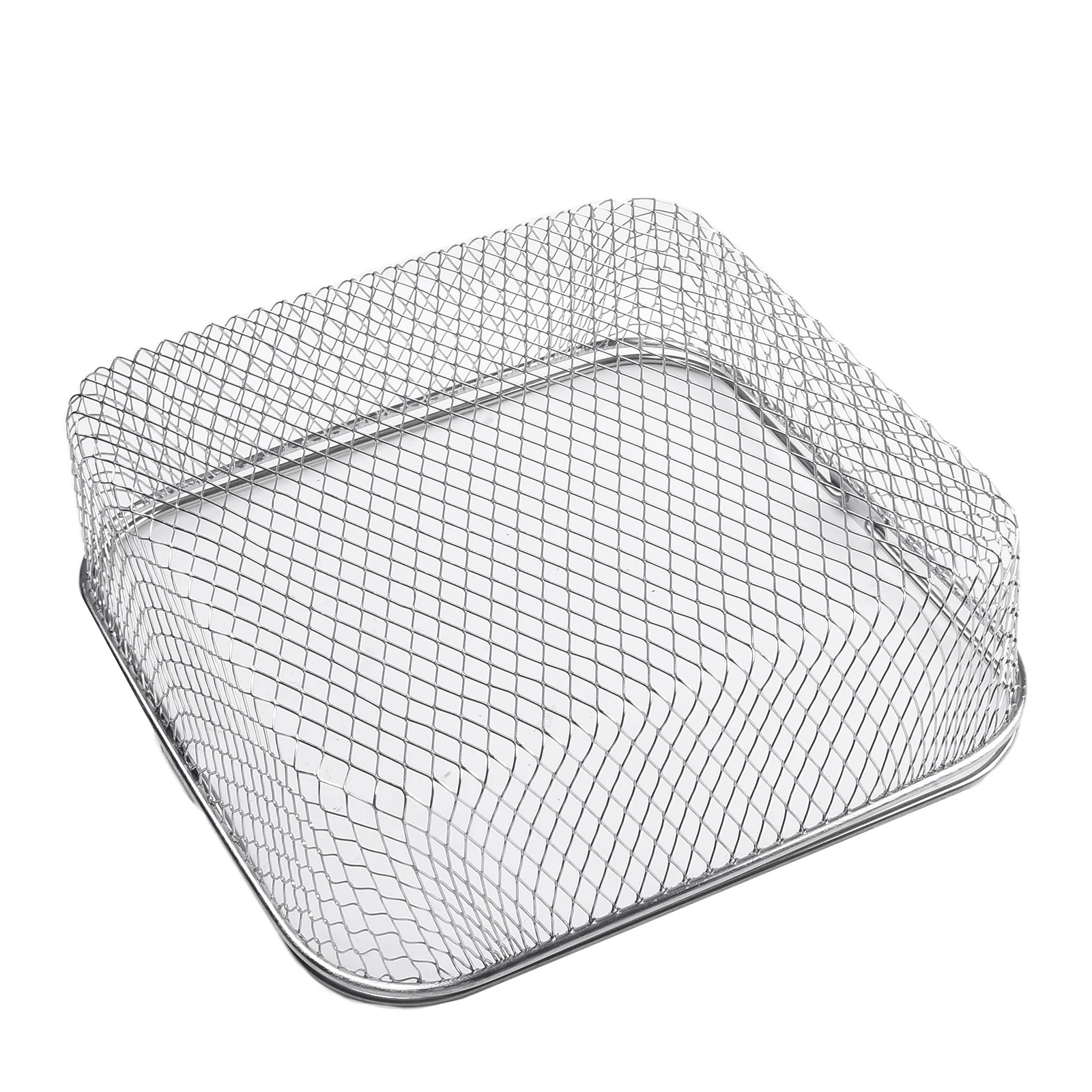 Square Stainless Steel Air Fryer Basket for 5.8QT 6QT Air Fryer