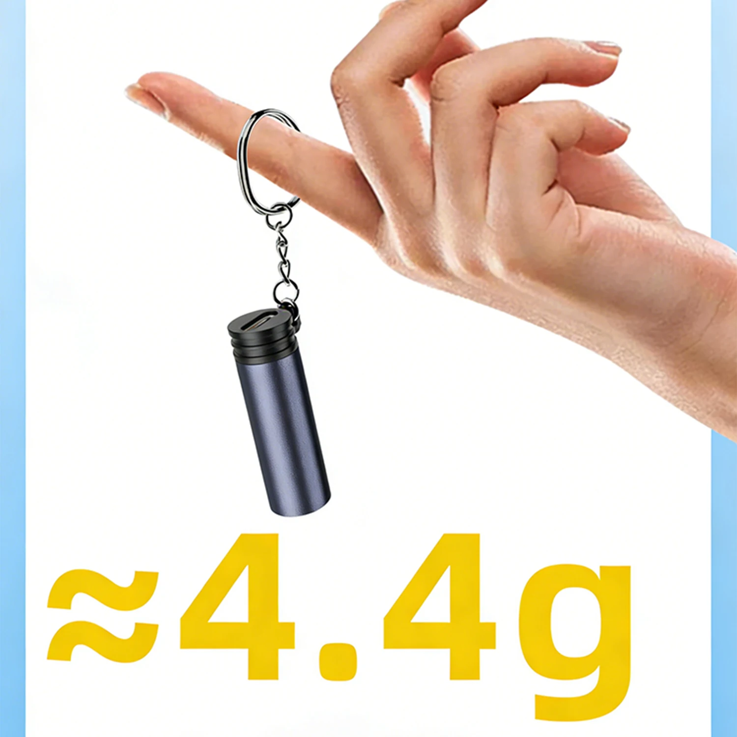 2개입 미니어처 지능형 USB 라이터(타입 C 연결, 과열 방지 기능 포함)