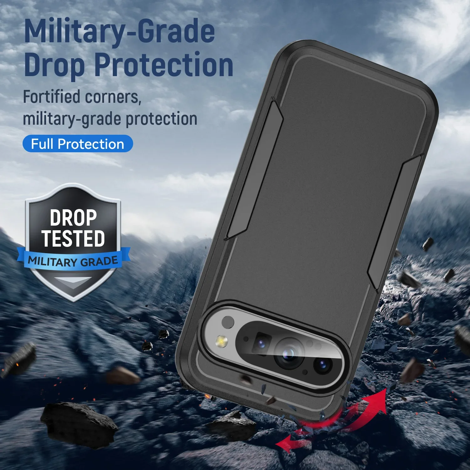 Shockproof Hybrid Dual Layer Cover