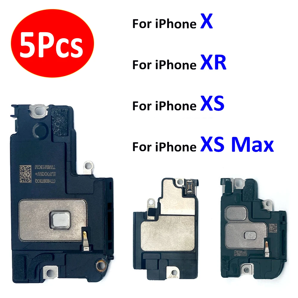 

5Pcs/Lot，NEW Loudspeaker For IPhone X XR XS Max Loud Speaker Buzzer Ringer Replacement Part