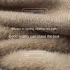 Autumn Winter Men's Turtleneck Sweater Knitted Velvet Warm Long Sleeve Pullover Outdoor Cold-proof Casual Blouse Base Sweater 6