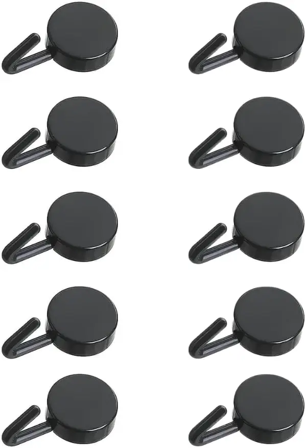 Description Picture 4 of item5/10PCS Plastic Adhesive Hook Creative Clothes Hook Kitchen Bathroom Wall Holeless Strong Adhesive Hook Towel Hooks Coat Hangers