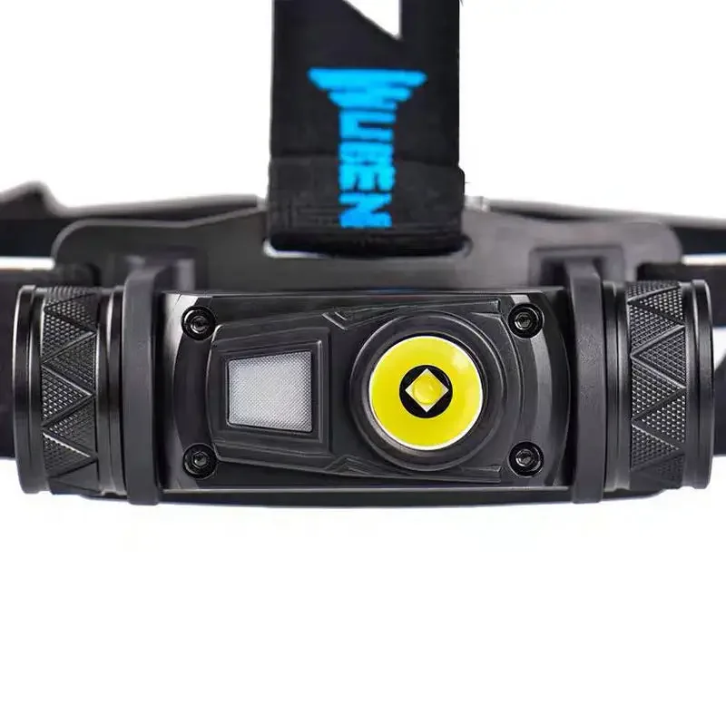 Head Flashlight WUBEN H1 Headlamp Rechargeable High-Powerful 1200Lumens P8 LED With 2600mAH Battery Lightweight For Runing Fishing