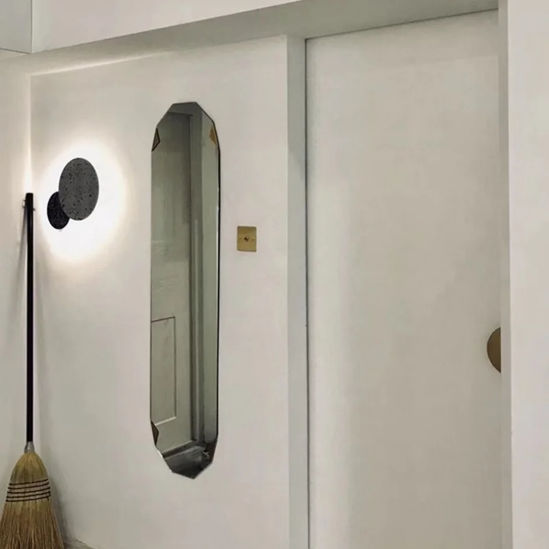 Nordic Terrazzo Wall Lamp Living Room Porch Bedroom Bedside Dining Hall Aisle Stairs Sconce Led Light Shop Restaurant Lighting
