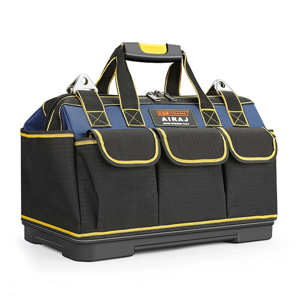 tool bags for sale Multi-Function Tool Bag 1680D for Oxford Cloth Electrician Bag Wide Mouth Tool Bag Waterproof Storage Bag for Wrench Screwdrive tool bag with wheels