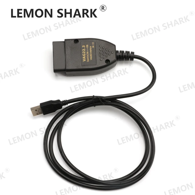 Com 22.3 Vagcom Hex Can Usb Interface Vw For Audi For Skoda Seat Vag 22.3 English France With Cd - Diagnostic - AliExpress