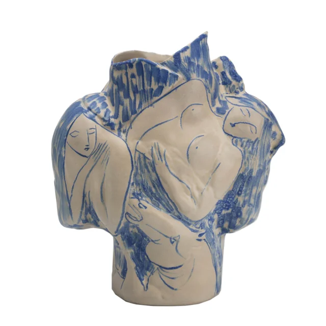 Muse Silhouette Ceramic Vase 6