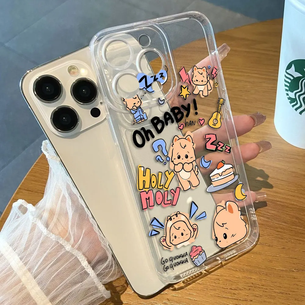 Kpop S-Stray kids S-skzoo Custom Photo Phone Case For Samsung