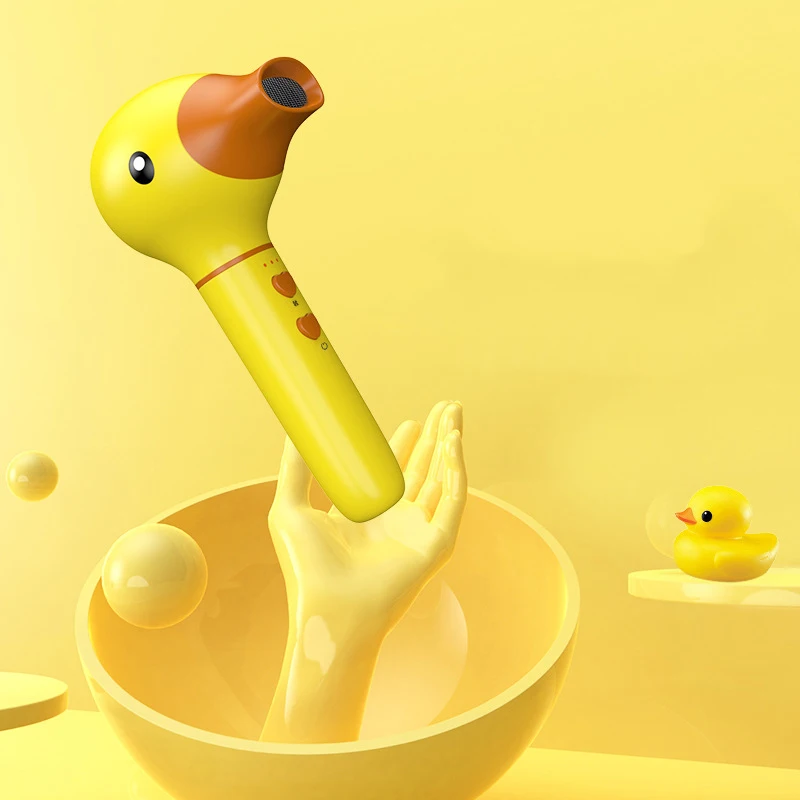 Children's wireless electric hair dryer with duck shaped baby silent constant temperature hair dryer