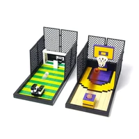 MOC Basketball & Football Building Blocks Game Set - Table Game Toy Gift for Christmas Party Leisure Entertainment Competition 2