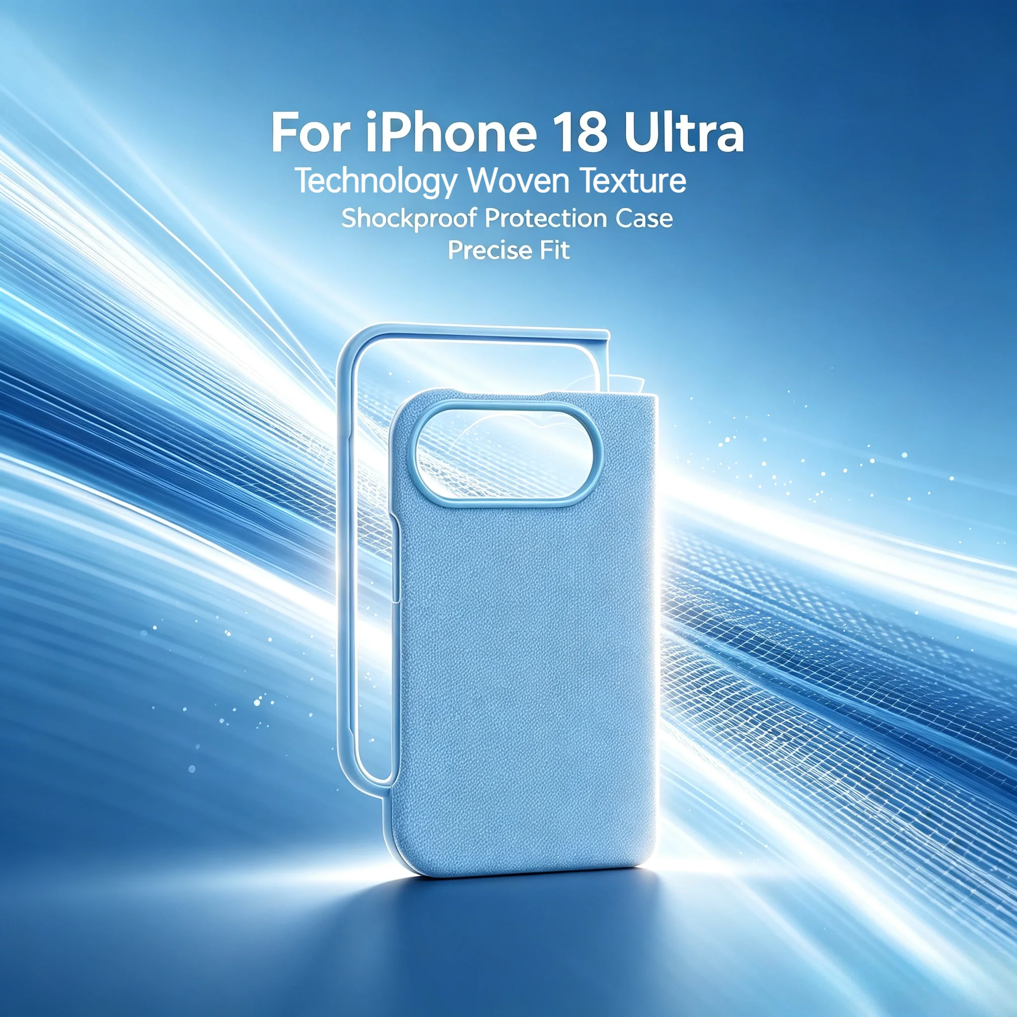 Woven Texture Magnetic Shockproof Case with 1:1 Original-Device Color Technology