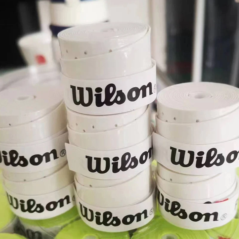 Tennis Overgrip 12Pcs Wilson Racket Overgrip Sweat Band Absorption Tennis Badminton Racket Hand Glue Pu Non Slip
