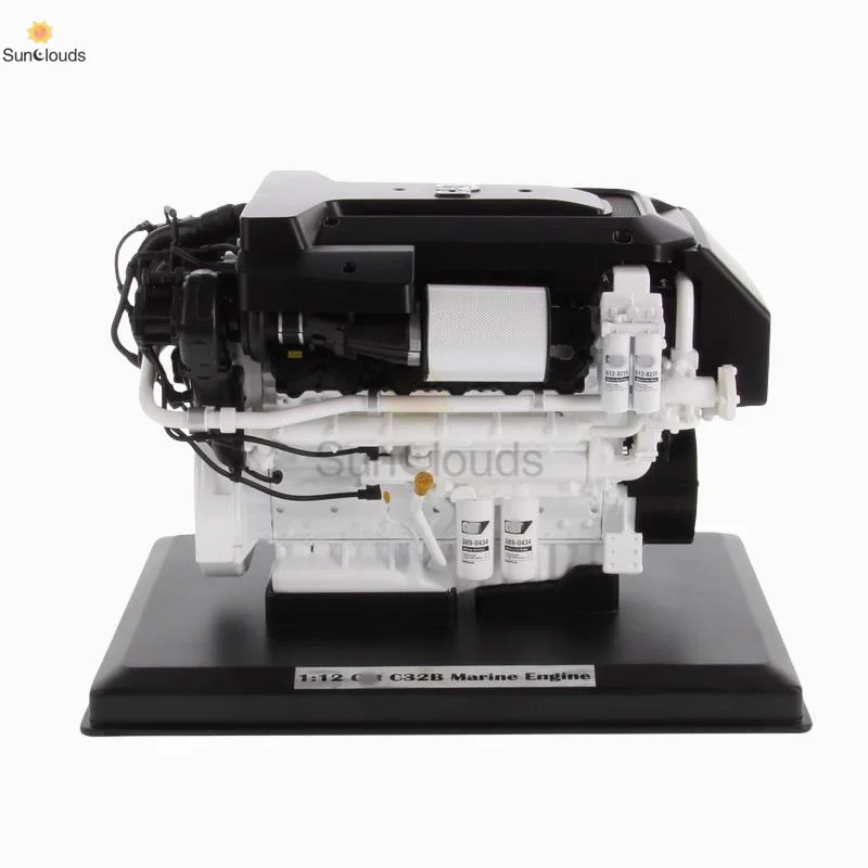 For CATERPILLAR Model C32B Engine Generator Combination Model DM85707 Toy Alloy 1:12 Scale Die Cast Model Toy Car & Collection