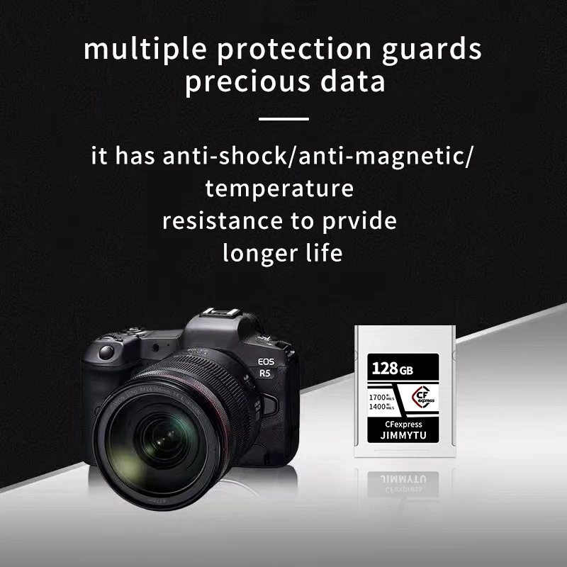 Cfexpress-cartão de Memória de Alta Velocidade para Câmera tipo b Suporte Nikon Panasonic Câmera de Vídeo cf 4k 128gb - Imagem 6