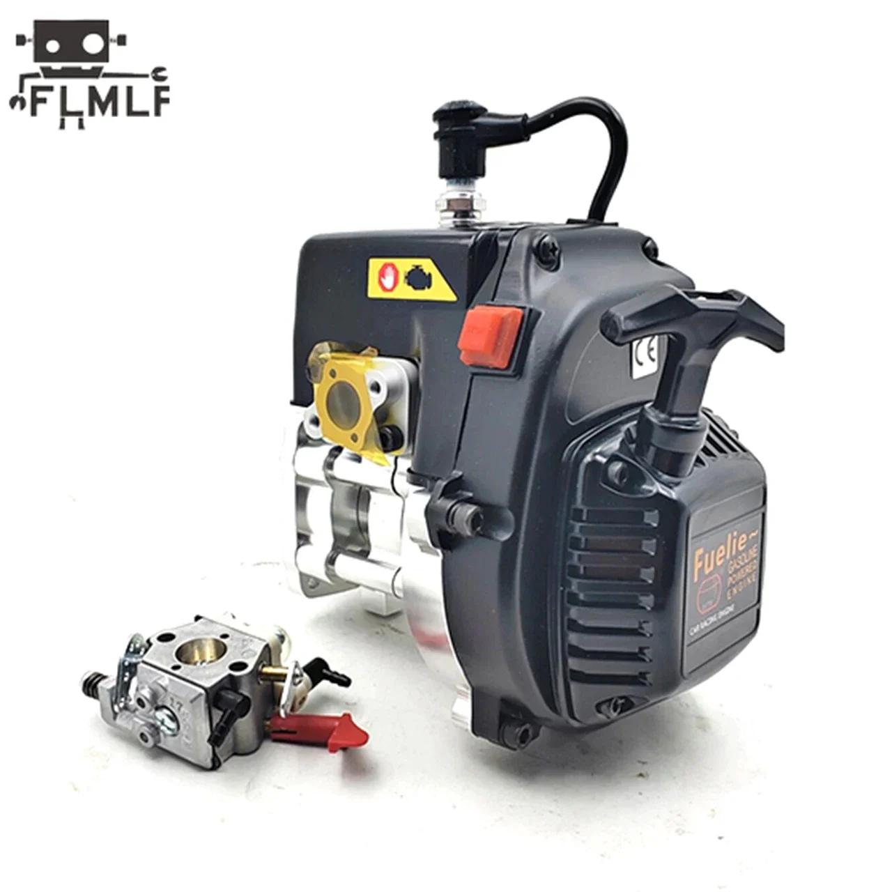Rc Car 2-Stroke 4-Bolt 38CC Gasoline Engine with WT-1191 Carburetor for 1/5 Hpi Rofun Km Rovan Baja LT FG DBXL GoPed Redcat Part 1