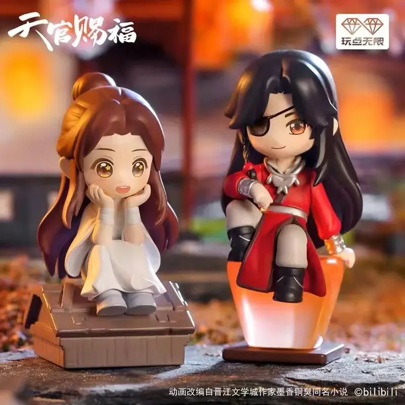 

2 Pcs/lot Anime Tian Guan Ci Fu Heaven Officials Blessing Series Good Luck To Meet Xie Lian Hua Cheng Cosplay Model Decor Gift
