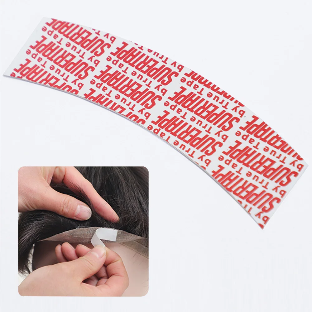 Supertape Waterproof Hair Tape Double Side Adhesive Super Tape For Lace Wig Toupee Replacement Hairdresser Accessories 10pcs/lot