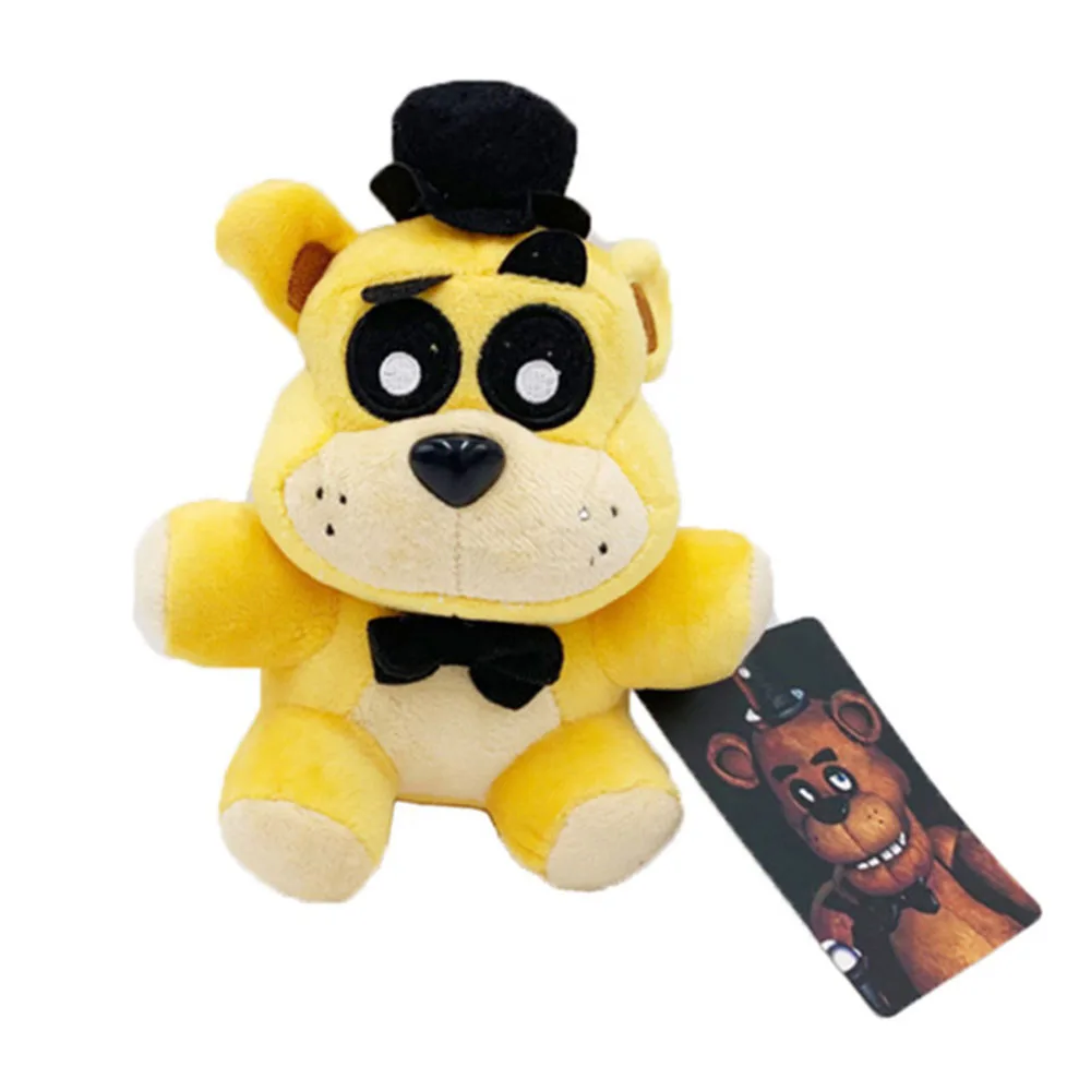 Golden Freddy Fazbear Mangle Foxy Bear Bonnie Chica Fnaf Plush Shopee 18cm Five  Nights At Freddys Stuffed Toys From Party2000, $7.45