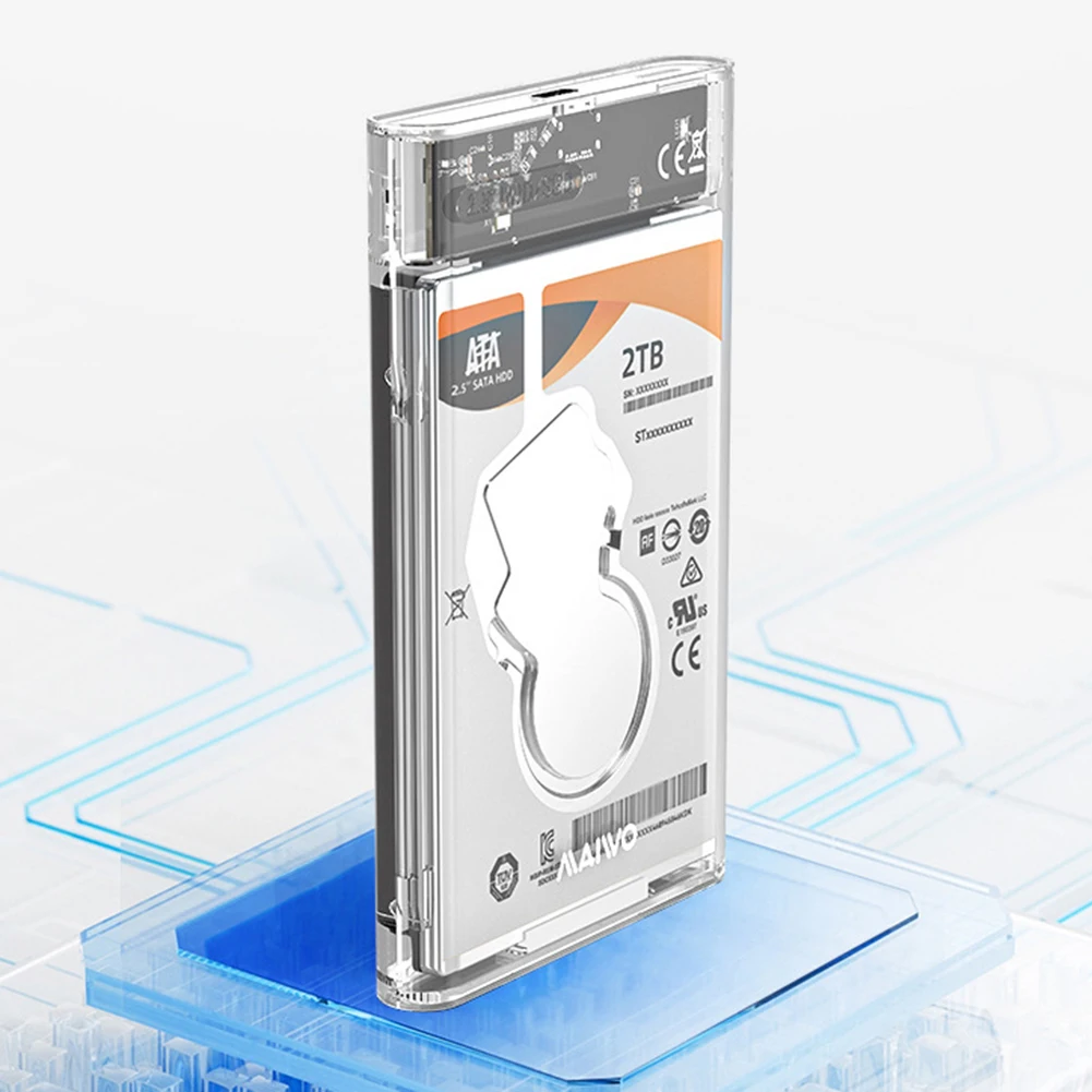 HDD SSD Ŭ SATA ޴ ָ Ʈ ̺ ڽ,  ϵ ũ ̺ ڽ, Ʈ º, 2.5 ġ