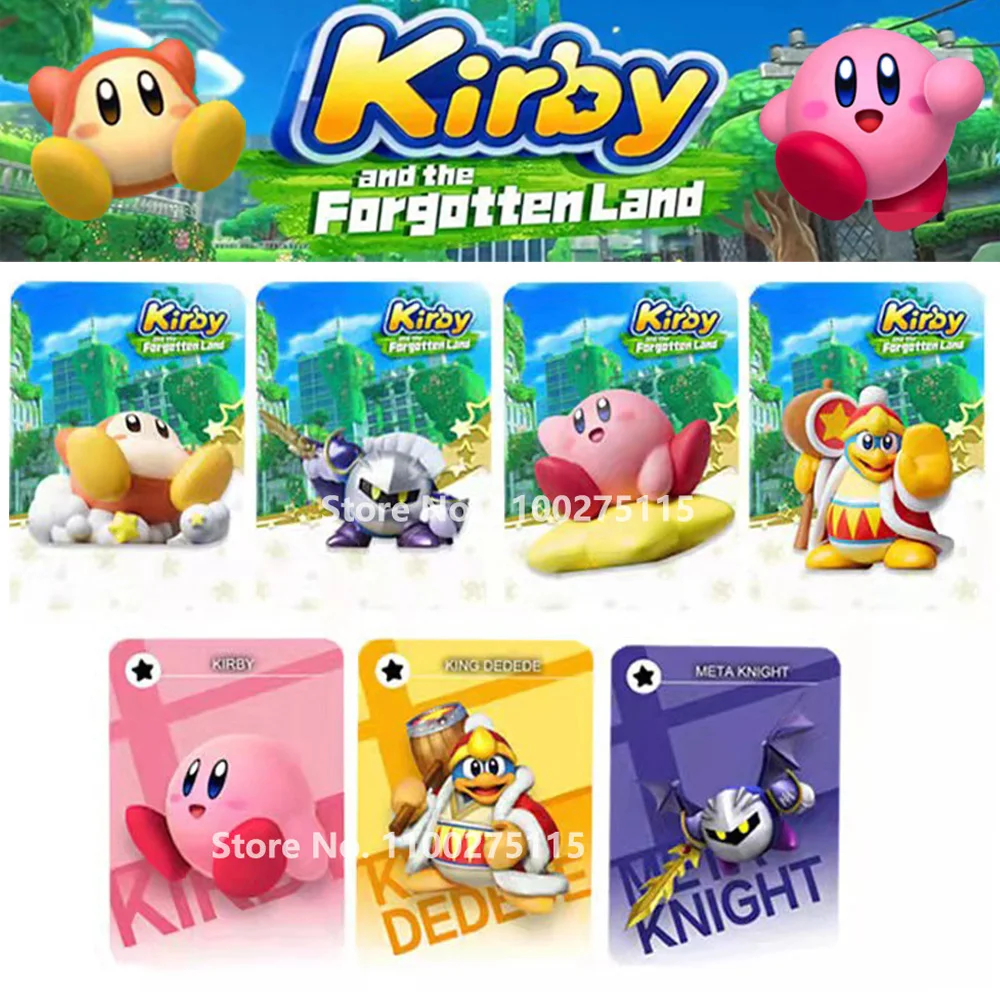 Kirby Land Amibo Kirby Cards Meta Knight Kirby Switch