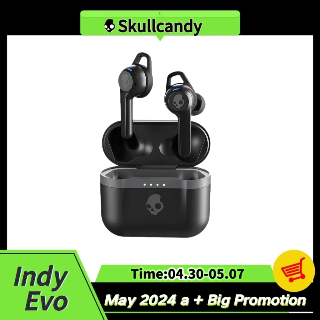 

Choice Skullcandy × Budweiser Indy Evo SWB Limited-Edition Wireless Earphones IP55 Sweat Waterproof Noise Reduction Headphones