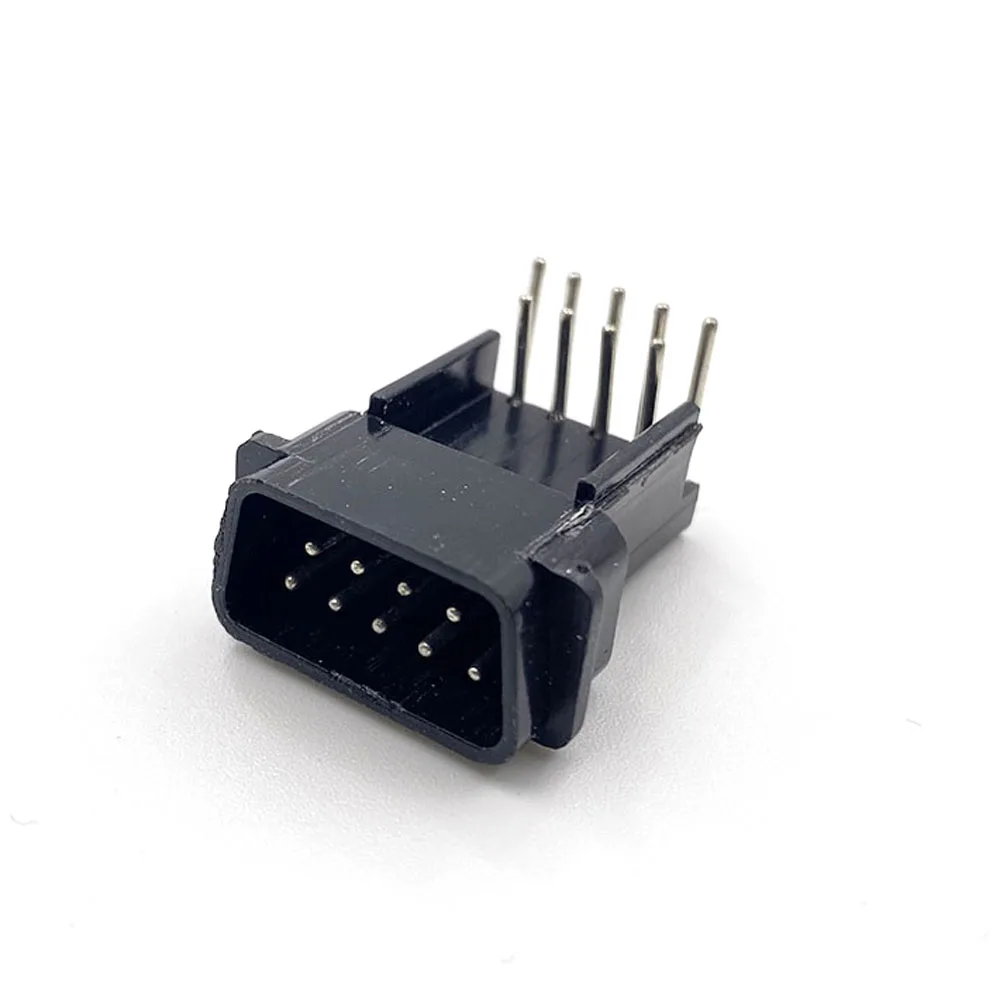 100pcs-high-quality-9pin-for-sega-md-2-9p90-degrees-female-connector-repair-accessories