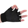 Non-slip Yoga Gloves Half Finger Open Finger Yoga Gloves Sweat Absorbent Wear Resistant Cycling Gloves 1