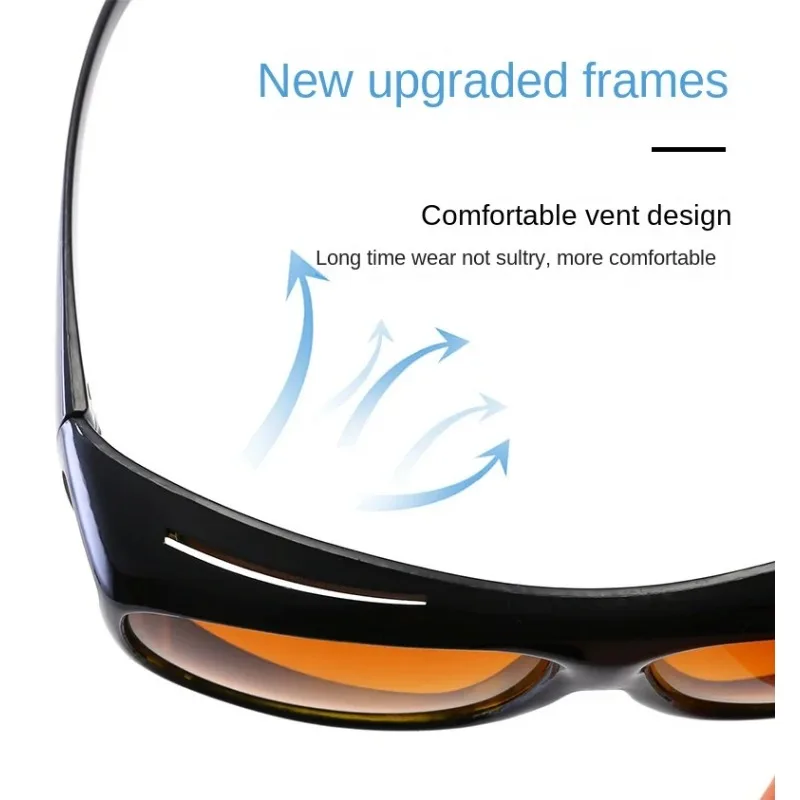 Drivers driving glasses Interior Accessory Protective Gears Sunglasses Night Vision Glasses Anti Glare Car Driving Glasses