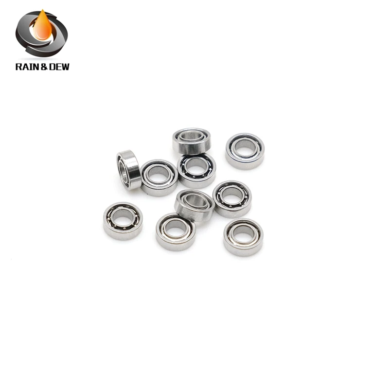 10Pcs 3x6x2 Stainless Steel Ball Bearing ball bearings SMR63 Open Ball Bearings ABEC-7