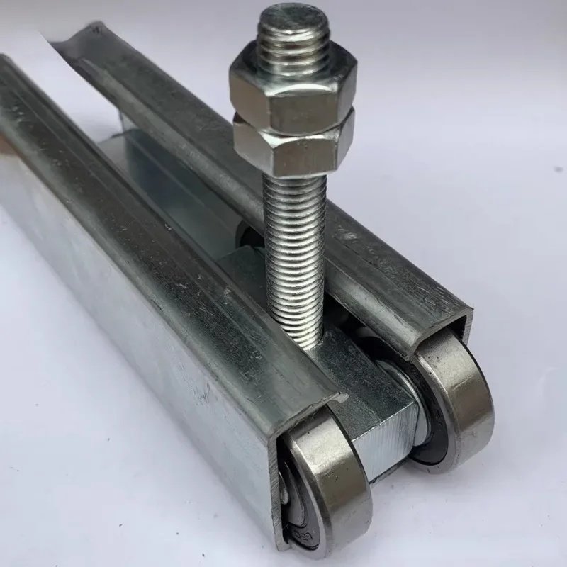 1pc W65 heavy-duty hanging rail slide rail tool pulley sliding