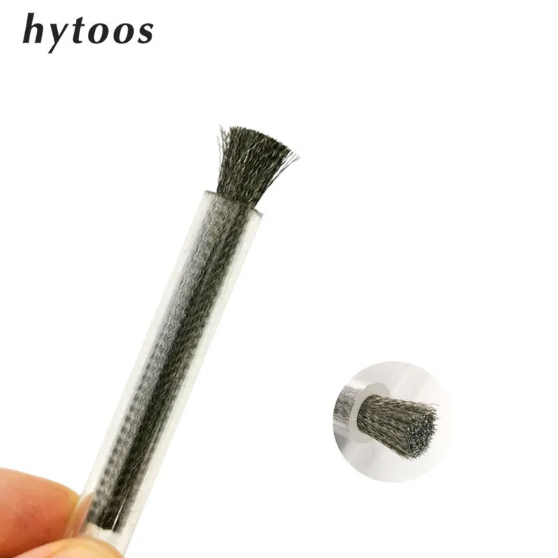 HYTOOS 스테인레스 스틸 네일 드릴 비트 브러시 텅스텐 카바이드 비트 먼..