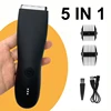 Professional Hair Clipper Rechargeable Beard Trimmer Hair Cutting Machine Electric Shaver For Body Hair Shaving Safety Razor 1