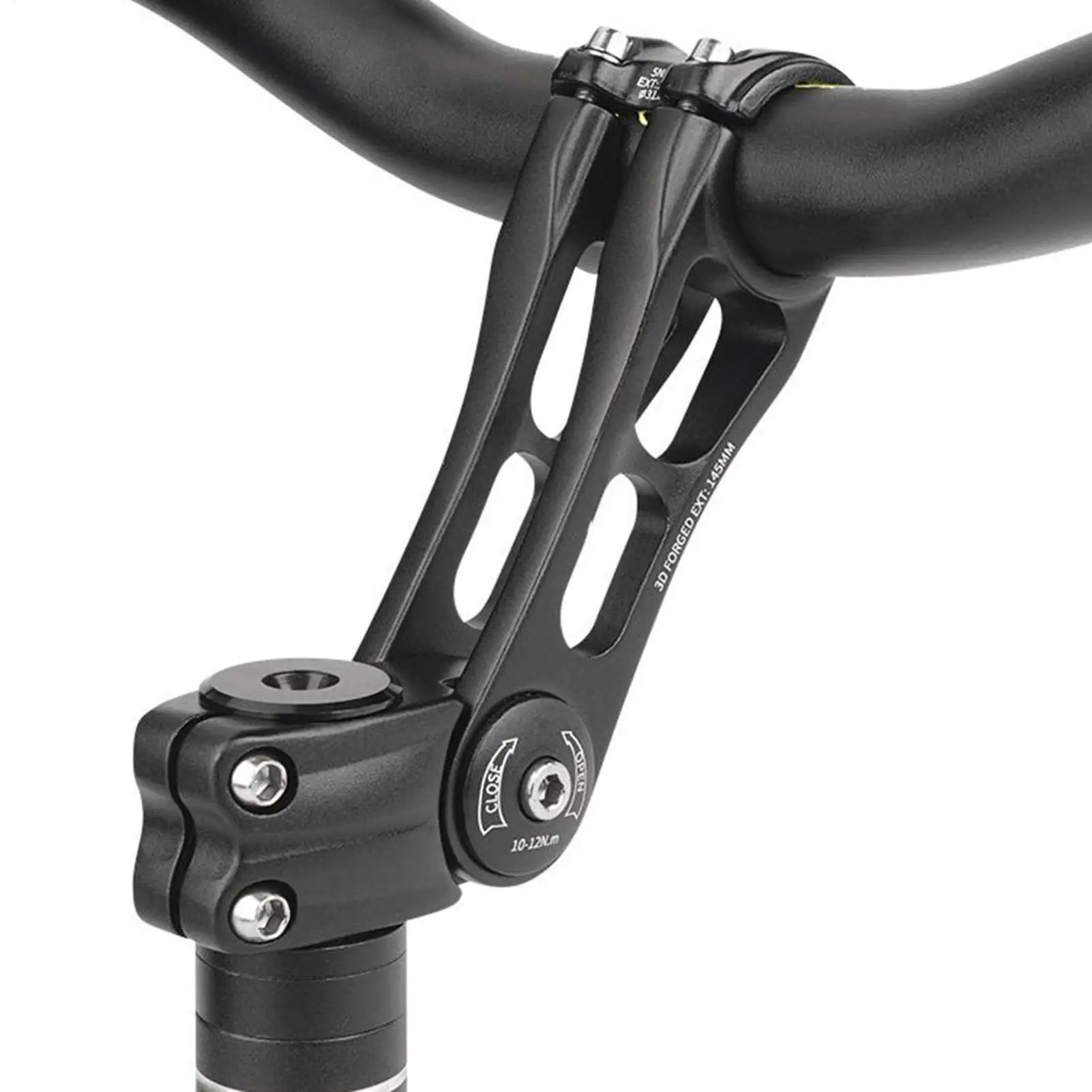 Bike Stem 31.8mm Bike Handlebar Stem Riser Lightweight Cycling Extender For City Commuting Fitness Training Trail Climbing Group