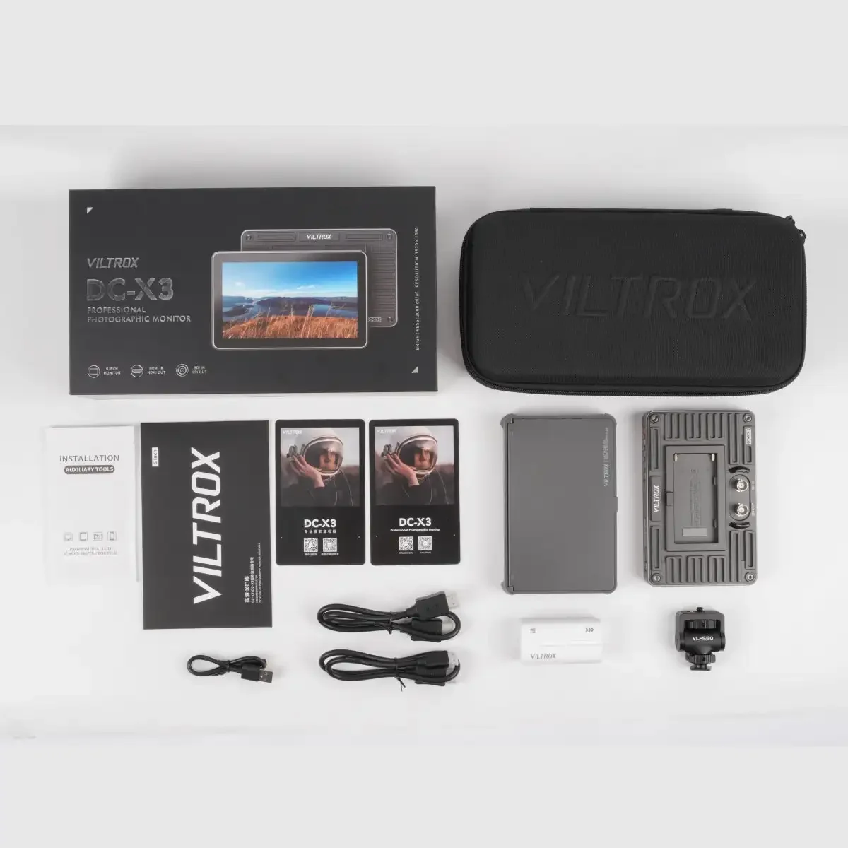 Viltrox DC-X3 DC-X2 6 Inch 4K Portable Touchscreen Pro Monitor