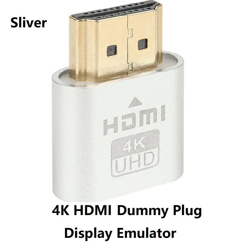 4K Display Emulator - Virtual Monitor Headless Adapter