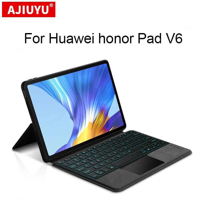 Teclado para Huawei Honor Pad v6 10.4 Krj-w09 Krj-an00 Honor Pad v7 Krj2-w09 Capa Francês Hebraico Português Teclado Capa Case de