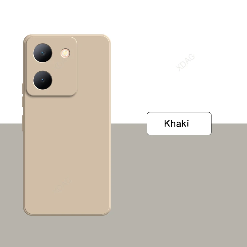 Luxury Shockproof Liquid Silicone Back Cover with Camera Protection