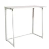 Simple Collapsible Computer Desk White 6